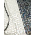 Стеклянная мозаика Vidrepur 652 WHITE 25х50 мм